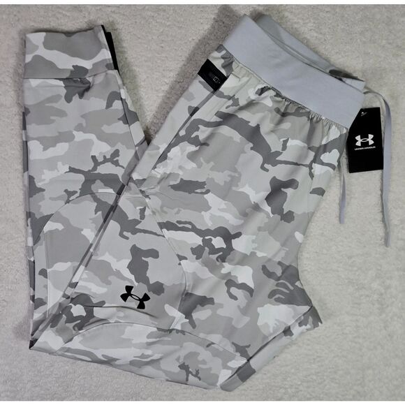 Under Armour 1352027-018 Men's Sz XL Halo Gray Camo UA Unstoppable Joggers - Picture 8 of 11